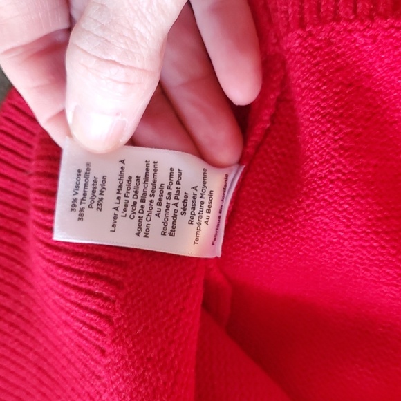 Talbots Mockneck Bicolor Fair Isle Long Sleeve Sz. PS Sweater NWT - Picture 8 of 13